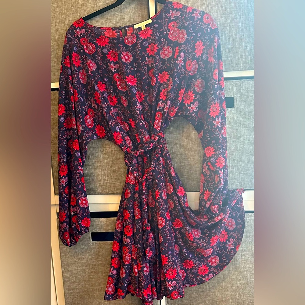 Skies are Blue Margot Print floral mini dress